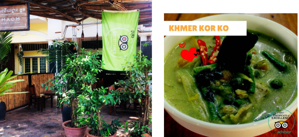 MAOM Restaurant Siem Reap柬埔寨加密貨幣支付商家