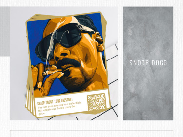 Snoop Dogg NFT護照讓粉絲能以數位形式與傳奇饒舌歌手一同巡迴演出